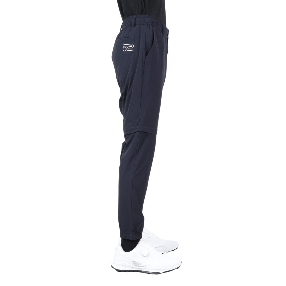 ROSASEN（メンズ）ゴルフウェア 2WAY UVケア A-Line ナイロンリップパンツ 047-72911-098