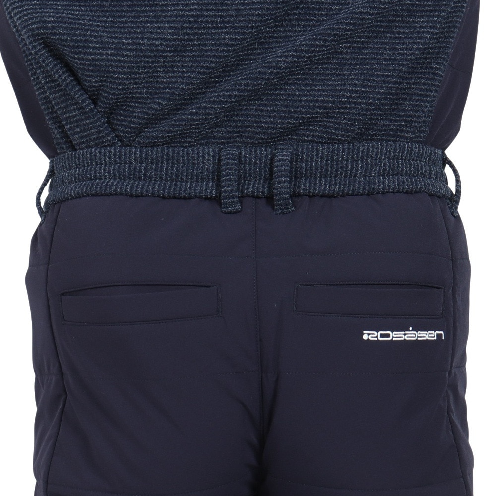 ROSASEN（メンズ）ゴルフウェア 保温 変形カノコ裏起毛×タフタパンツ 044-72112-098-24AW