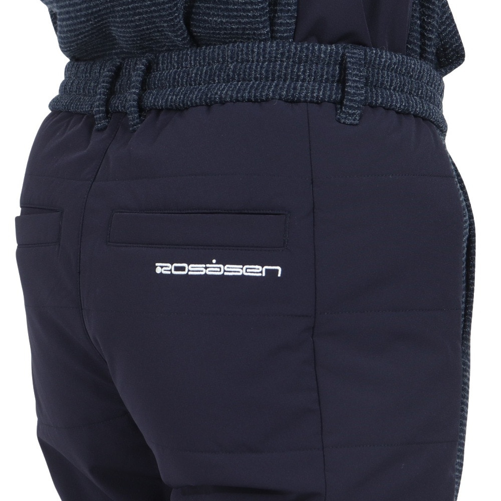 ROSASEN（メンズ）ゴルフウェア 保温 変形カノコ裏起毛×タフタパンツ 044-72112-098-24AW