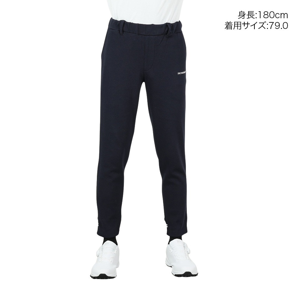 ROSASEN（メンズ）ゴルフウェア 吸汗速乾 カノコダンボール ニットパンツ 044-72812-098-24AW