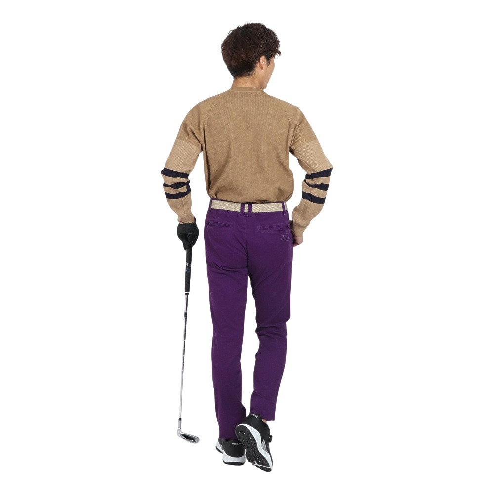 ROSASEN（メンズ）ゴルフウェア 裏起毛 定番チノストレッチパンツ 044-72911-083-24AW
