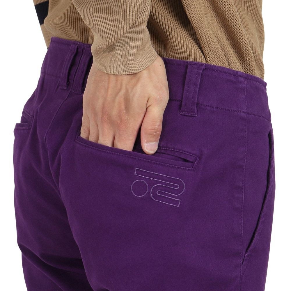 ROSASEN（メンズ）ゴルフウェア 裏起毛 定番チノストレッチパンツ 044-72911-083-24AW