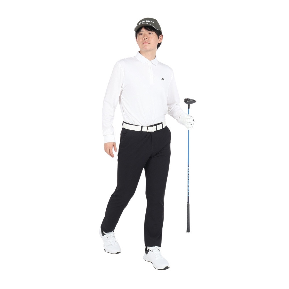 J.LINDEBERG（メンズ）ゴルフウェア 撥水 Axil Fleece Twill パンツ 071-72011-419