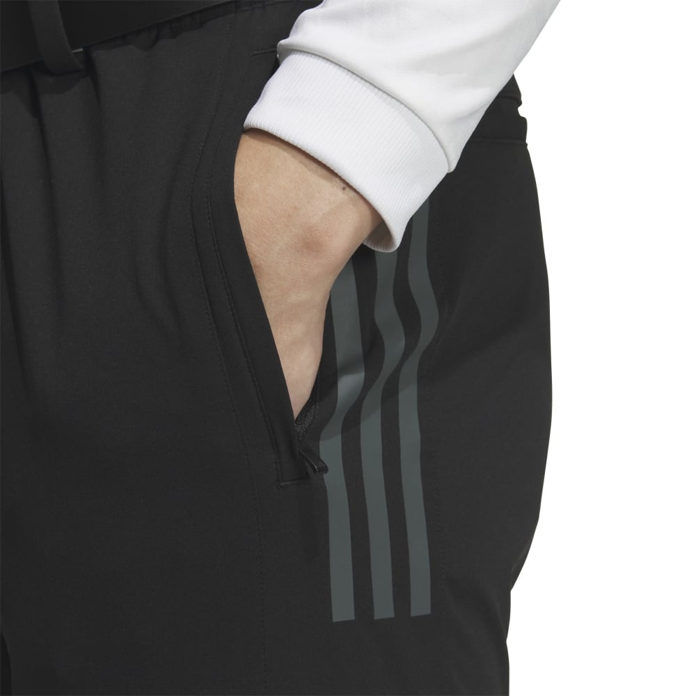 アディダス（adidas）（メンズ）ゴルフウェア ツイストウィーブ EX-Stretch アーカイブ トラックジョガーパンツ JSC06-IM7228 BK