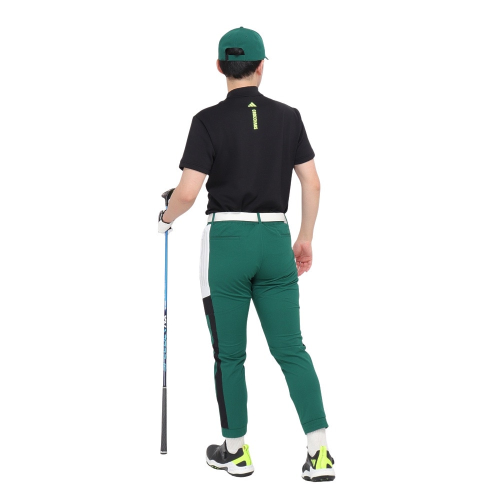 アディダス（adidas）（メンズ）ゴルフウェア ツイストウィーブ EX-Stretch アーカイブ トラックジョガーパンツ JSC06-IM7231 GRN