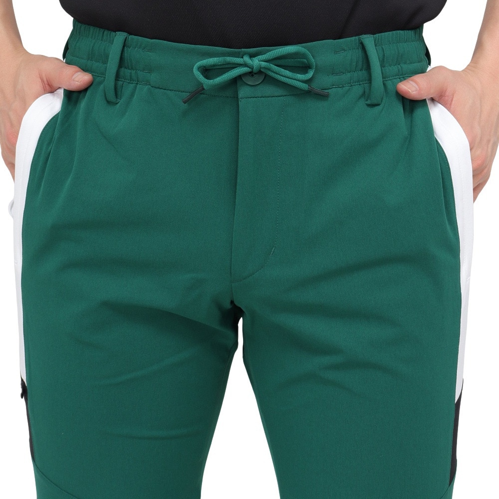 アディダス（adidas）（メンズ）ゴルフウェア ツイストウィーブ EX-Stretch アーカイブ トラックジョガーパンツ JSC06-IM7231 GRN