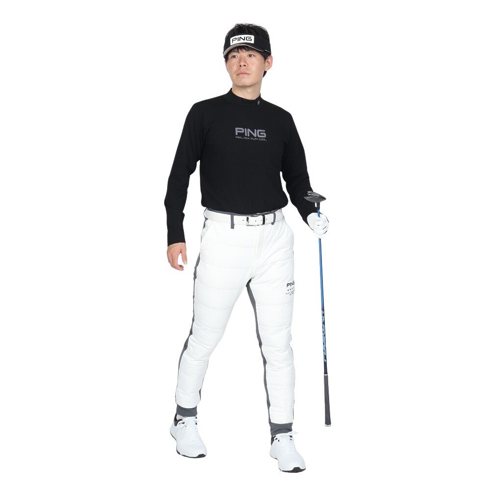 ピン（PING）（メンズ）ゴルフウェア 防寒 PTTハーフ起毛 全方向ストレッチ 杢MIX加工 中綿ジョガーパンツ 621-4231901-030 |  ウィンタースポーツ・マリン用品はヴィクトリア