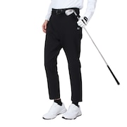 (メンズ)ゴルフウェア ワイド テーパード ロング パンツ 012-4231005-010