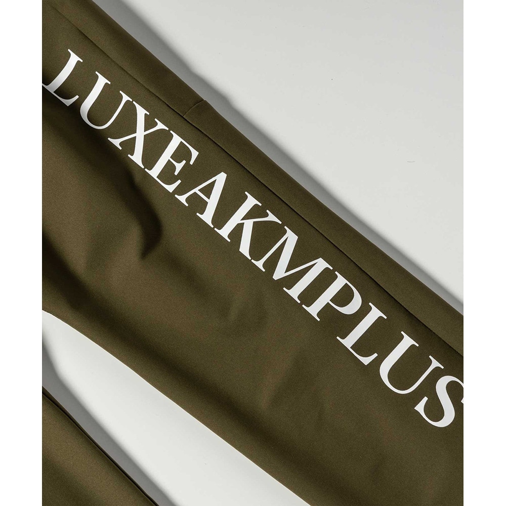 リュクスエイケイエムプラス（LUXEAKMPLU）（メンズ）ゴルフウェア 蓄熱保温 抗菌 GRAPHENE STANDARD ロングパンツ LAB-24061khaki