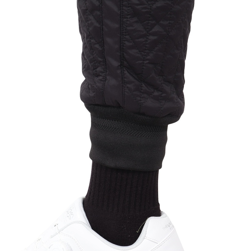 フィドラ（FIDRA）（メンズ）ゴルフウェア 中綿 ヘリンボーンキルトイージーパンツ FV5STD18 BLK