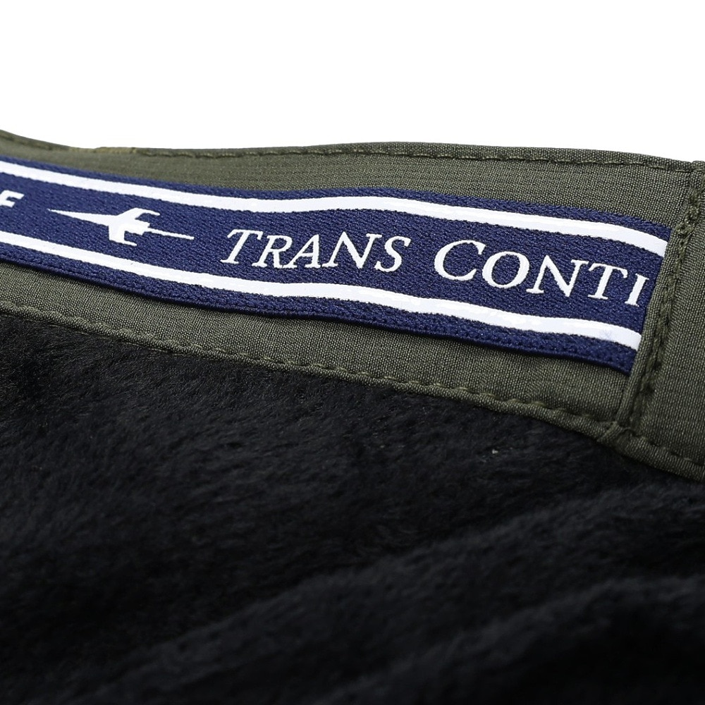 トランスコンチネンツ（TRANS CONTINENTS）（メンズ）ゴルフウェア 裏メッシュ 起毛 防風パンツ X24AW03T-KH