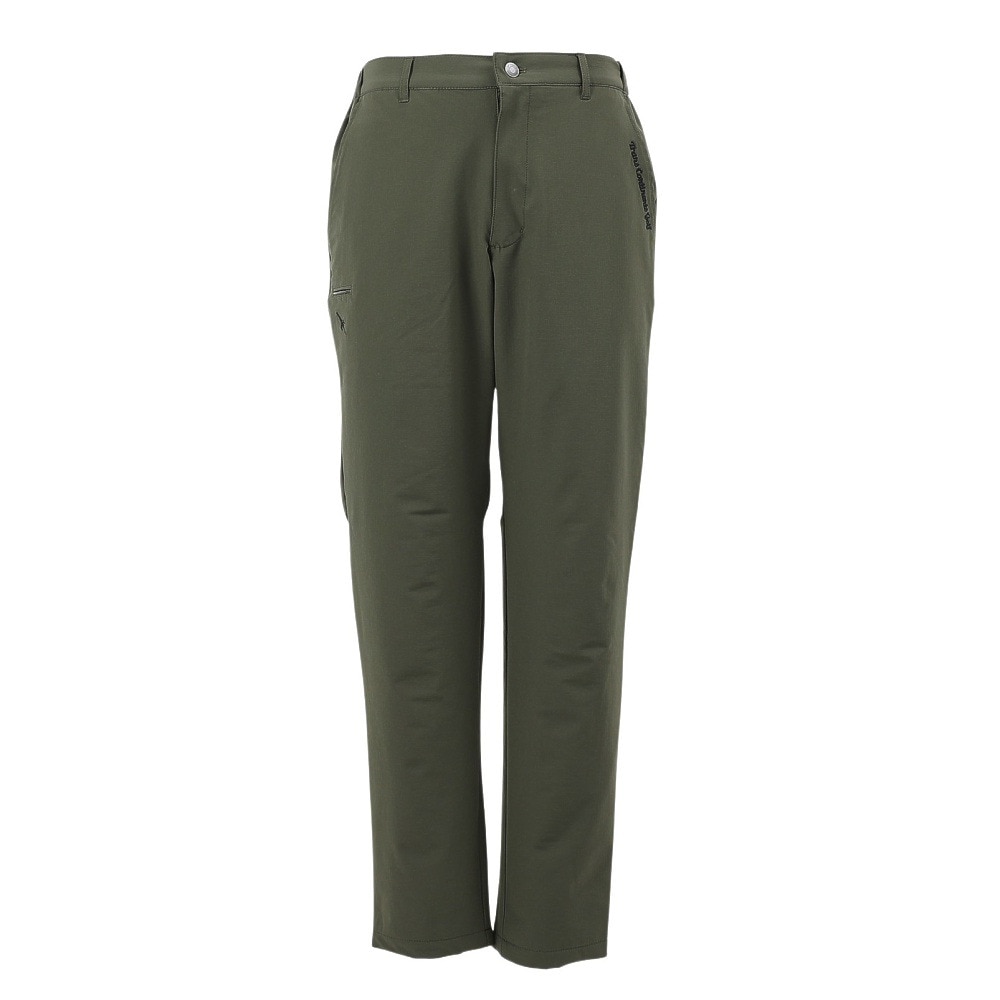 トランスコンチネンツ（TRANS CONTINENTS）（メンズ）ゴルフウェア 裏メッシュ 起毛 防風パンツ X24AW03T-KH