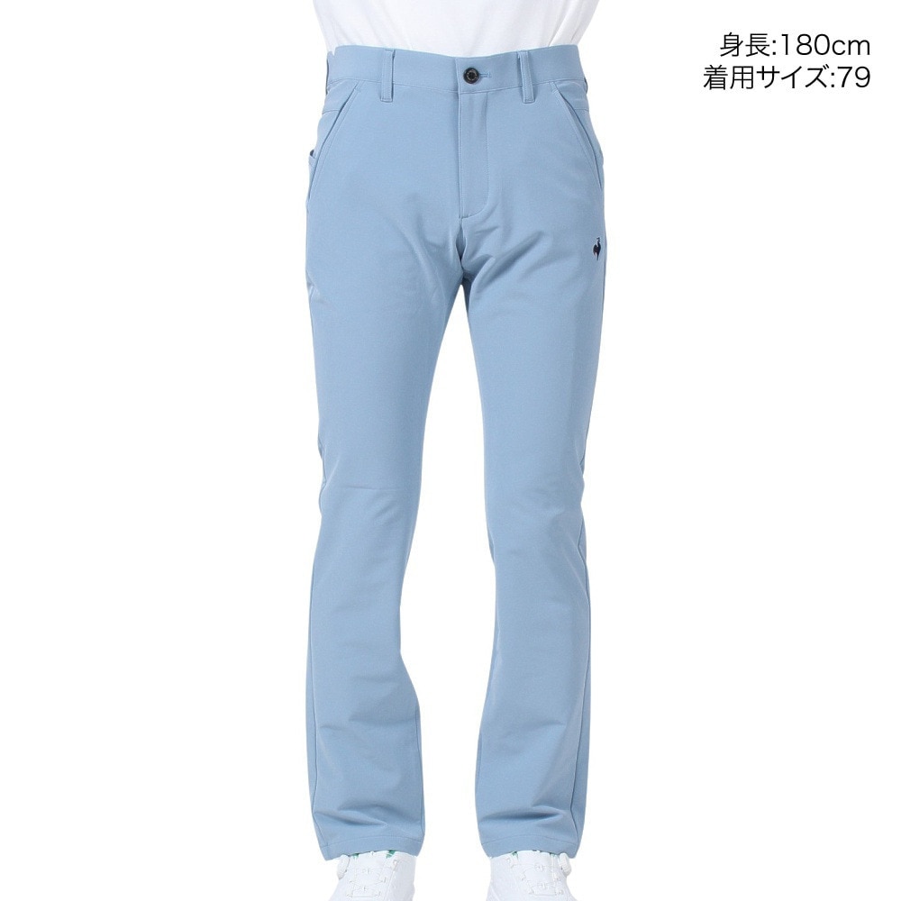 ルコックスポルティフ（lecoqsportif）（メンズ）ゴルフウェア 吸汗 ストレッチフォーサー テーパードロングパンツ QGMWJD04 BL00