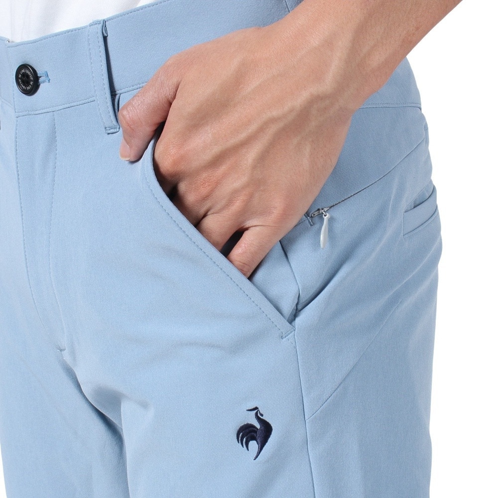 ルコックスポルティフ（lecoqsportif）（メンズ）ゴルフウェア 吸汗 ストレッチフォーサー テーパードロングパンツ QGMWJD04 BL00