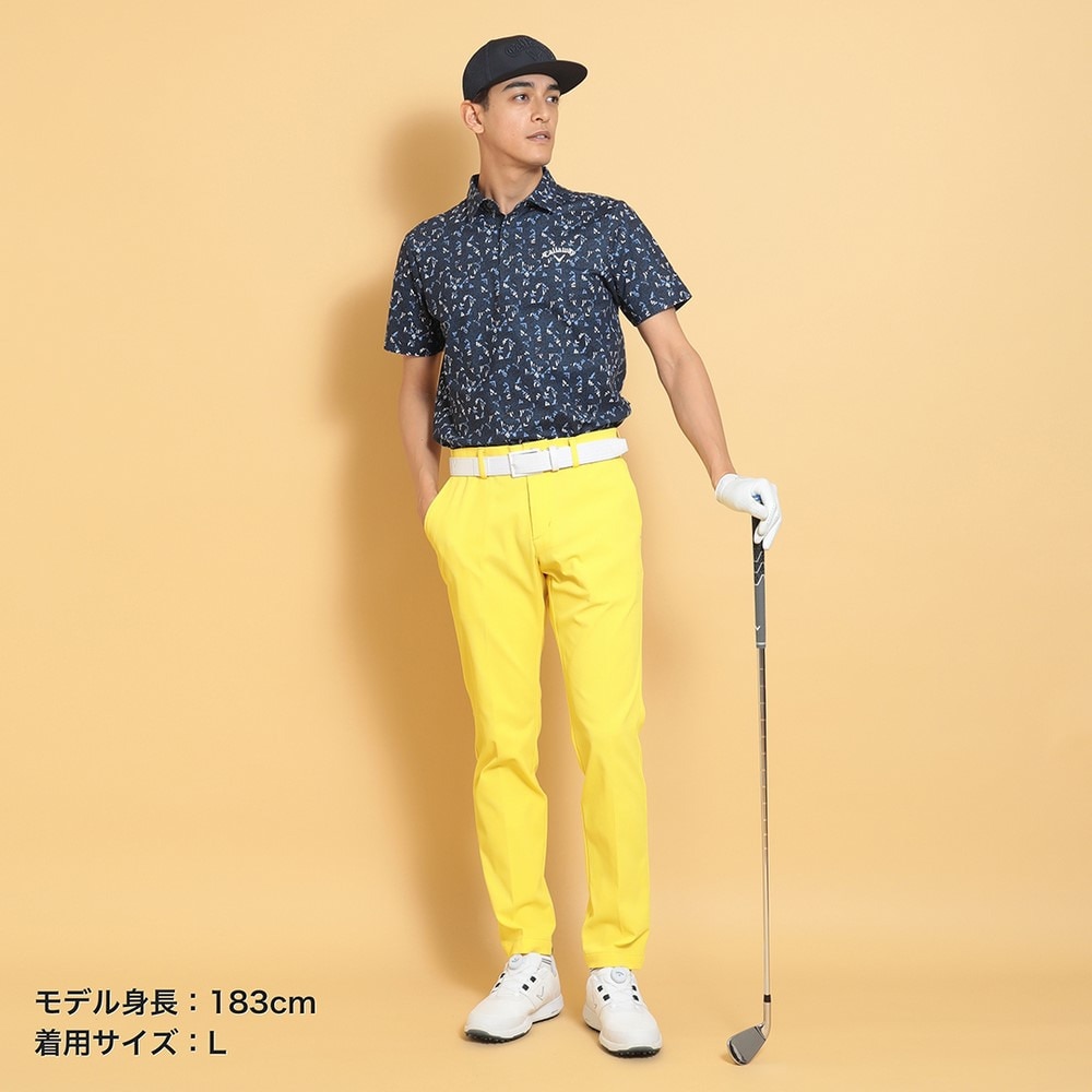 キャロウェイ（CALLAWAY）（メンズ）ゴルフウェア 軽量 防透 8WAYストレッチドビーパンツ C25126100-1060