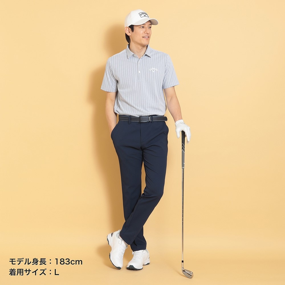 キャロウェイ（CALLAWAY）（メンズ）ゴルフウェア 軽量 防透 8WAYストレッチドビーパンツ C25126100-1120