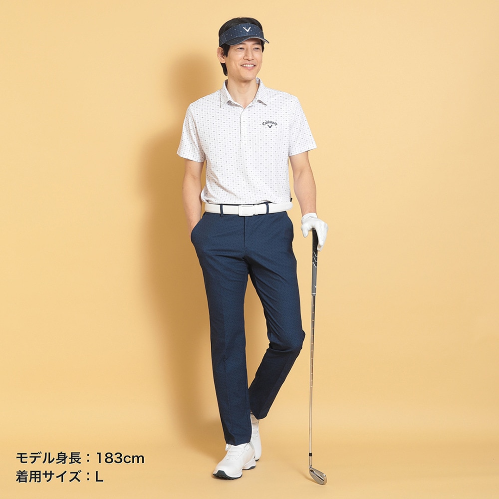 キャロウェイ（CALLAWAY）（メンズ）ゴルフウェア 8WAYストレッチモノグラムプリントパンツ C25126103-1120