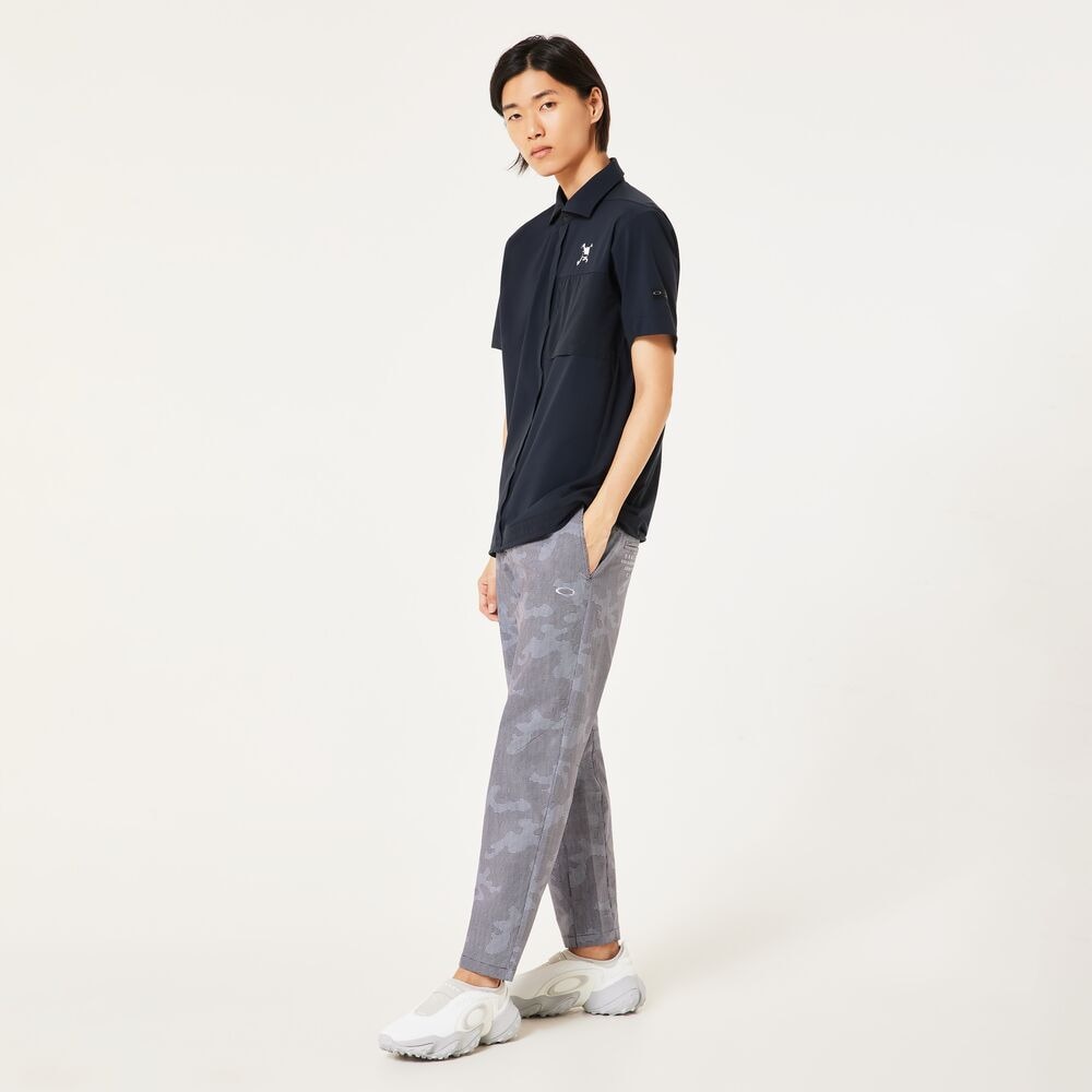 オークリー（OAKLEY）（メンズ）ゴルフウェア 吸汗速乾 DECISIVE アンクルテーパードパンツ FOA407640-2DE