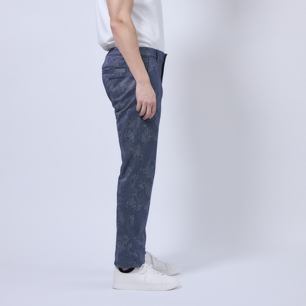 ROSASEN（メンズ）ゴルフウェア リーフ柄プリントパンツ 044-73213-25SS-098