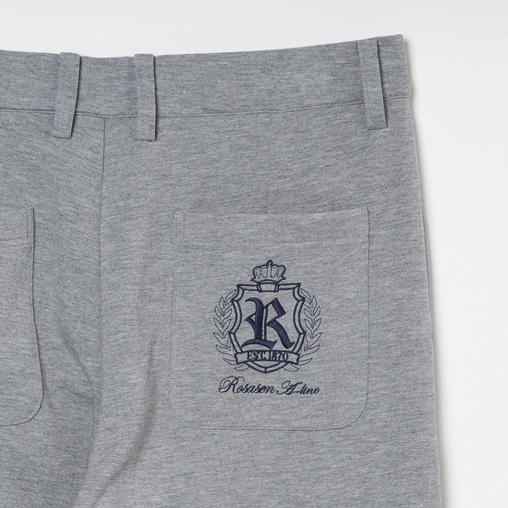 ROSASEN（メンズ）ゴルフウェア ダンボールニットロングパンツ 047-73311-25SS-012