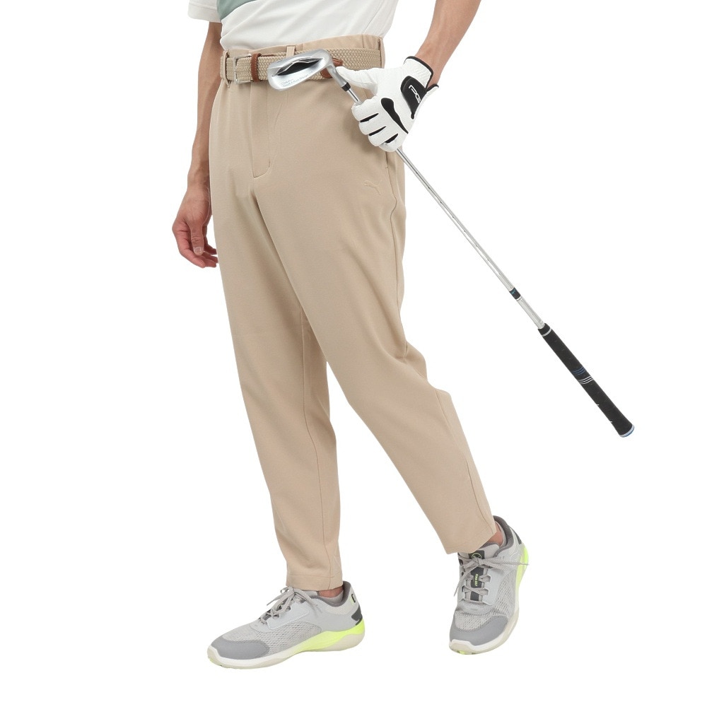 PUMA(並) ゴルフウェア 吸汗速乾 ストレッチウーブン パンツ 635498-03 S 81 ウェア