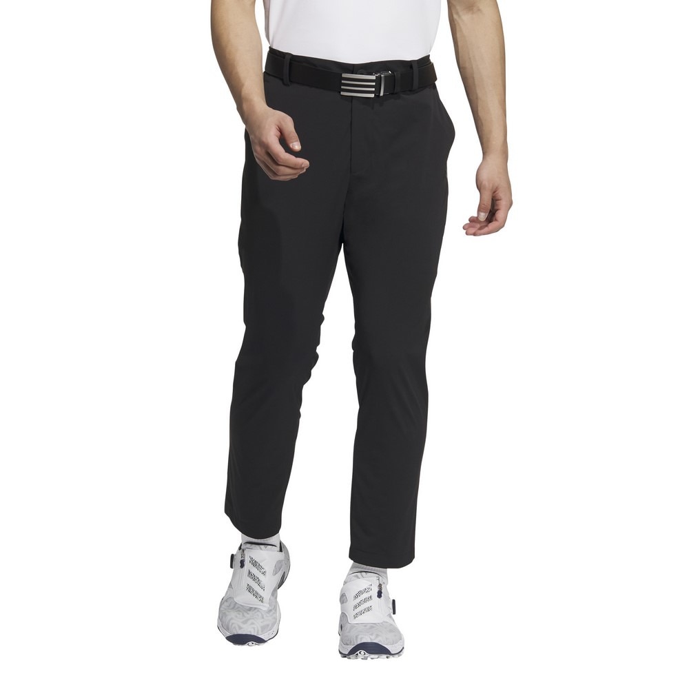 アディダス（adidas）（メンズ）ゴルフウェア EX-Stretch アクティブ スリーストライプス アンクルパンツ KVH17-JF6306BLK