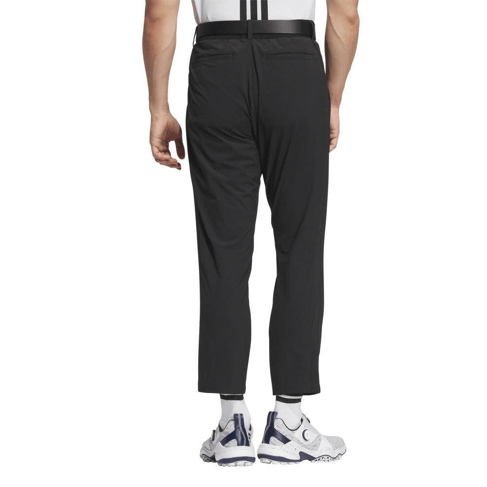 アディダス（adidas）（メンズ）ゴルフウェア EX stretch active スリーストライプス ワイドアンクルパンツ KVH16-JF6308BLK