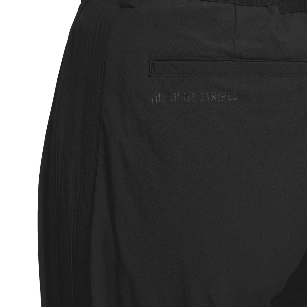 アディダス（adidas）（メンズ）ゴルフウェア EX stretch active スリーストライプス ワイドアンクルパンツ KVH16-JF6308BLK