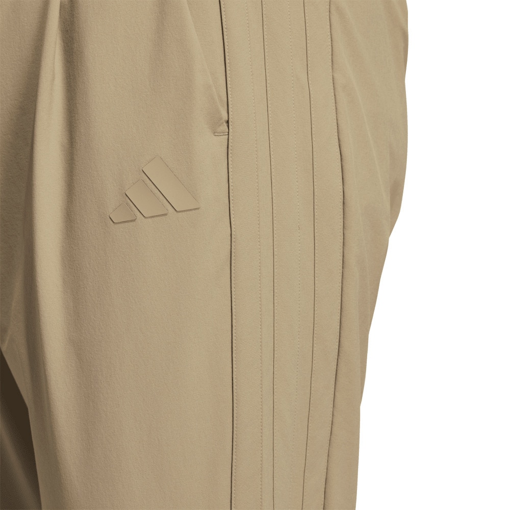 アディダス（adidas）（メンズ）ゴルフウェア EX stretch active スリーストライプス ワイドアンクルパンツ KVH16-JF6309BRN