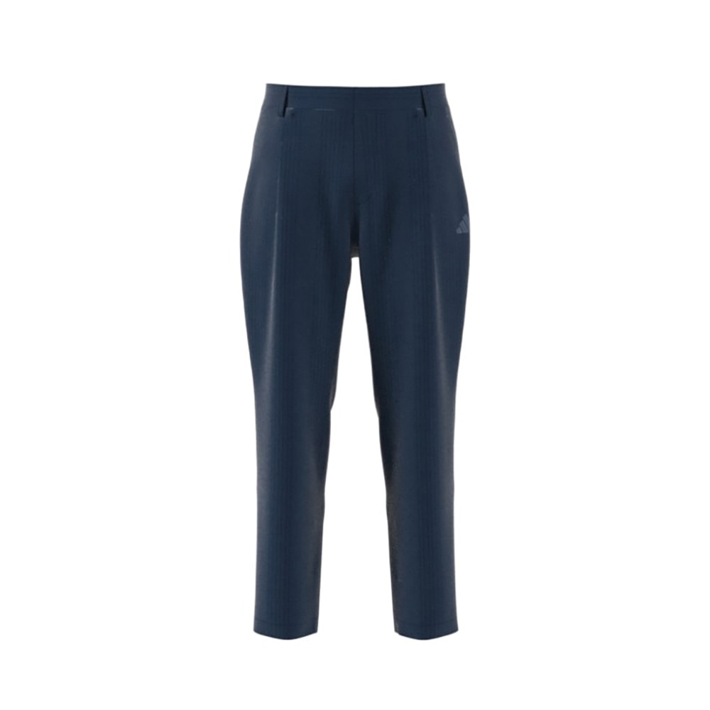 アディダス（adidas）（メンズ）ゴルフウェア 吸汗速乾 アンクルパンツ EX-Stretch active シアサッカー ルーズフィット KVH21-JF6318NVY