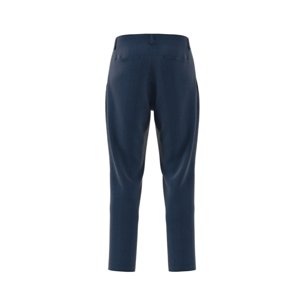 アディダス（adidas）（メンズ）ゴルフウェア 吸汗速乾 アンクルパンツ EX-Stretch active シアサッカー ルーズフィット KVH21-JF6318NVY