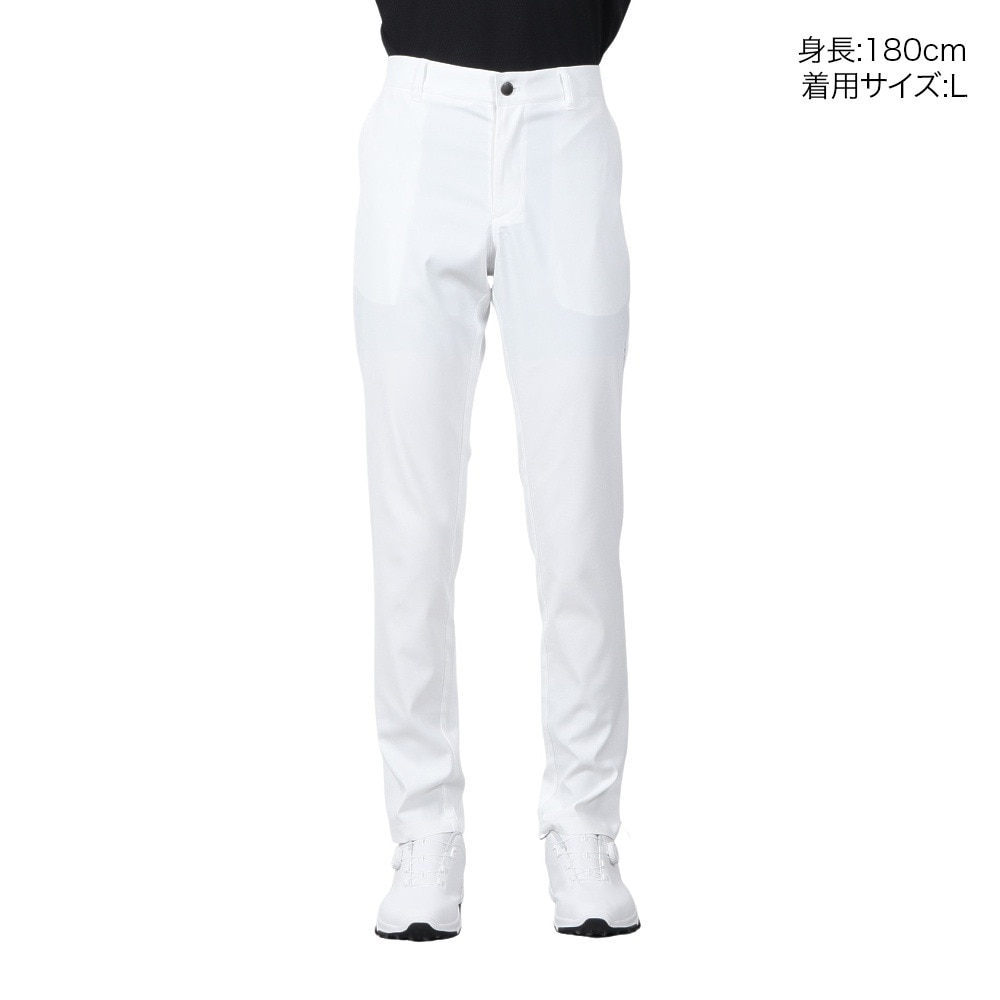トミー ヒルフィガー ゴルフ（TOMMY HILFIGER GOLF）（メンズ）ゴルフウェア ベーシック テーパードパンツ THMA516-WHT
