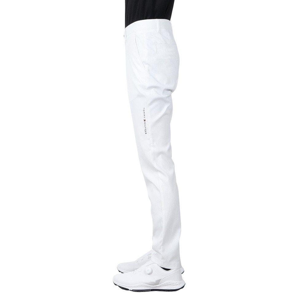 トミー ヒルフィガー ゴルフ（TOMMY HILFIGER GOLF）（メンズ）ゴルフウェア ベーシック テーパードパンツ THMA516-WHT