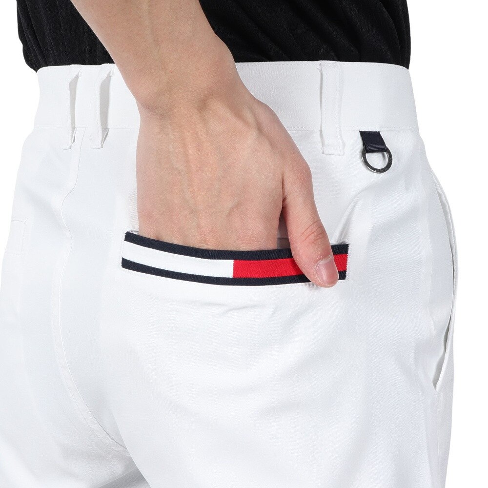 トミー ヒルフィガー ゴルフ（TOMMY HILFIGER GOLF）（メンズ）ゴルフウェア ベーシック テーパードパンツ THMA516-WHT