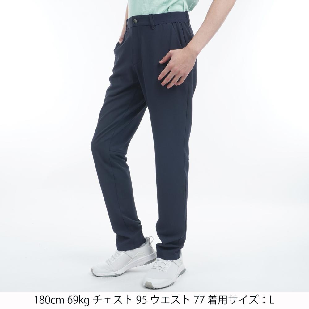 トミー ヒルフィガー ゴルフ（TOMMY HILFIGER GOLF）（メンズ）ゴルフウェア 遮熱 UVカット テーパードパンツ THMA534-NVY