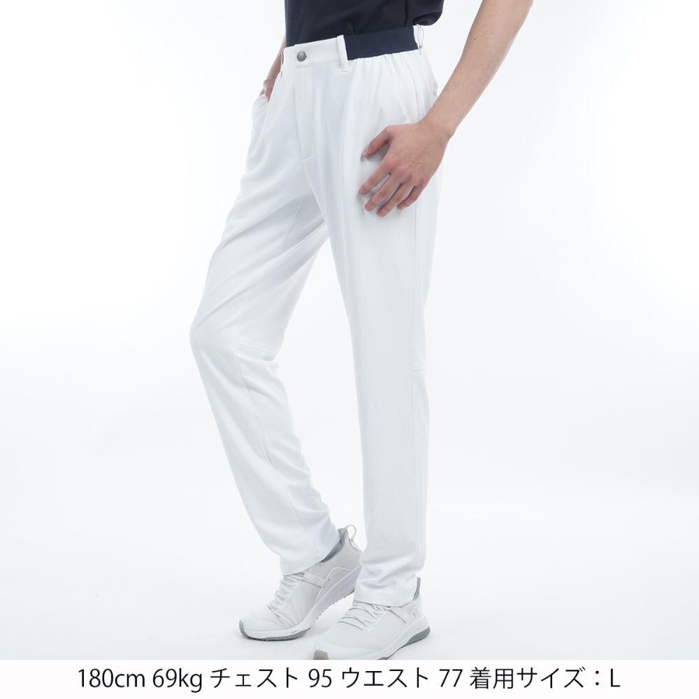 トミー ヒルフィガー ゴルフ（TOMMY HILFIGER GOLF）（メンズ）ゴルフウェア 遮熱 UVカット テーパードパンツ THMA534-WHT