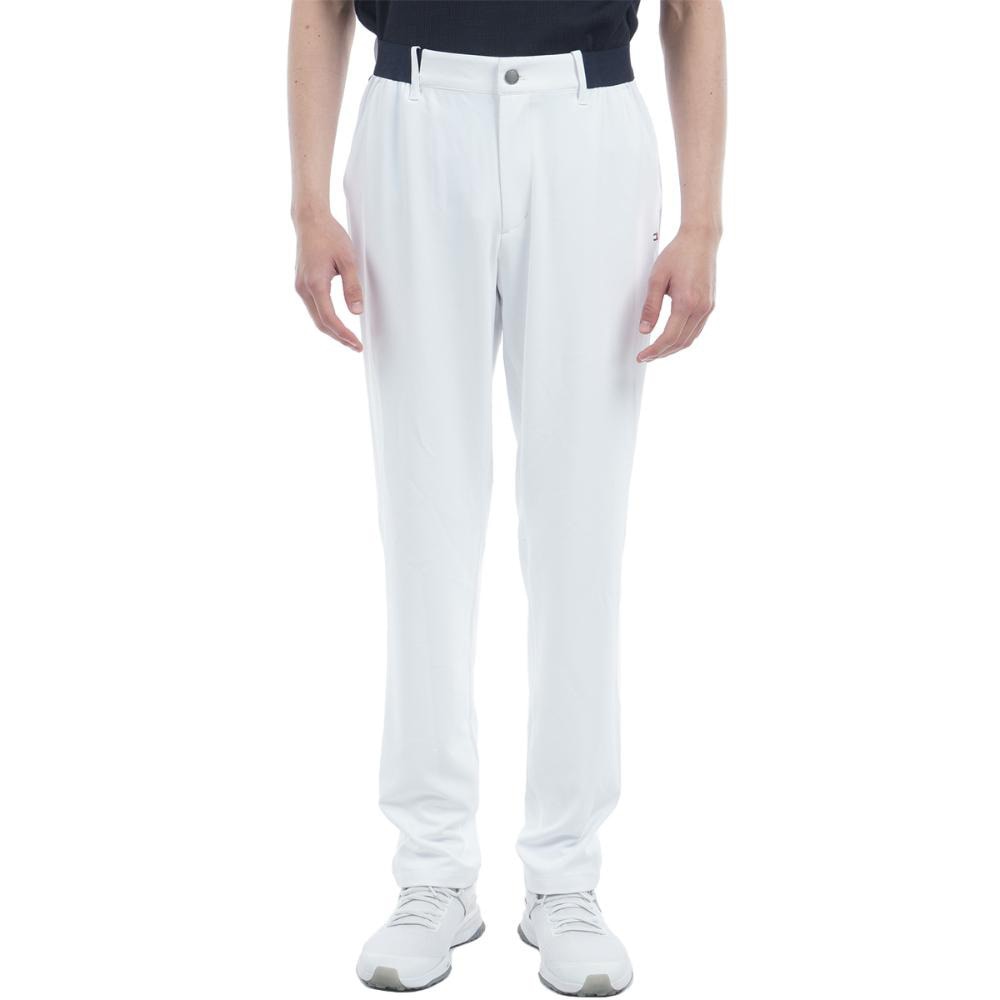 トミー ヒルフィガー ゴルフ（TOMMY HILFIGER GOLF）（メンズ）ゴルフウェア 遮熱 UVカット テーパードパンツ THMA534-WHT