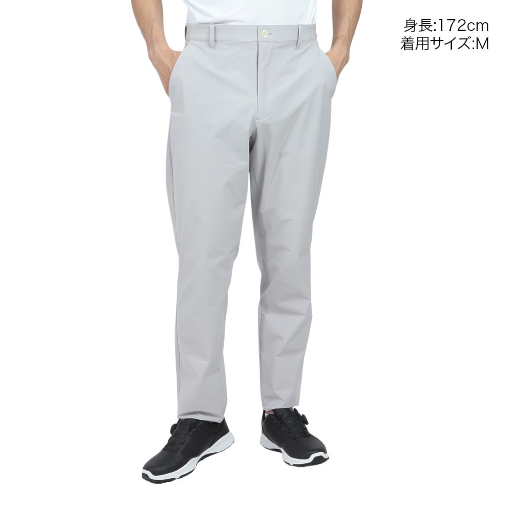 マンシングウエア（MUNSING WEAR）（メンズ）ゴルフウェア ストレッチ ワンポイント刺繍 フルレングスパンツ MG5SLP81M GY00