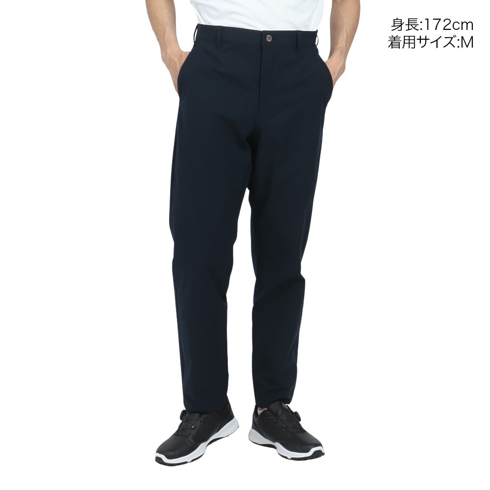 マンシングウエア（MUNSING WEAR）（メンズ）ゴルフウェア ストレッチ ワンポイント刺繍 フルレングスパンツ MG5SLP81M NV00