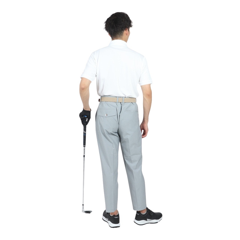 マンシングウエア（MUNSING WEAR）（メンズ）ゴルフウェア 吸汗速乾 ストレッチストライプ 9分丈パンツ MG5SLP82M NV00
