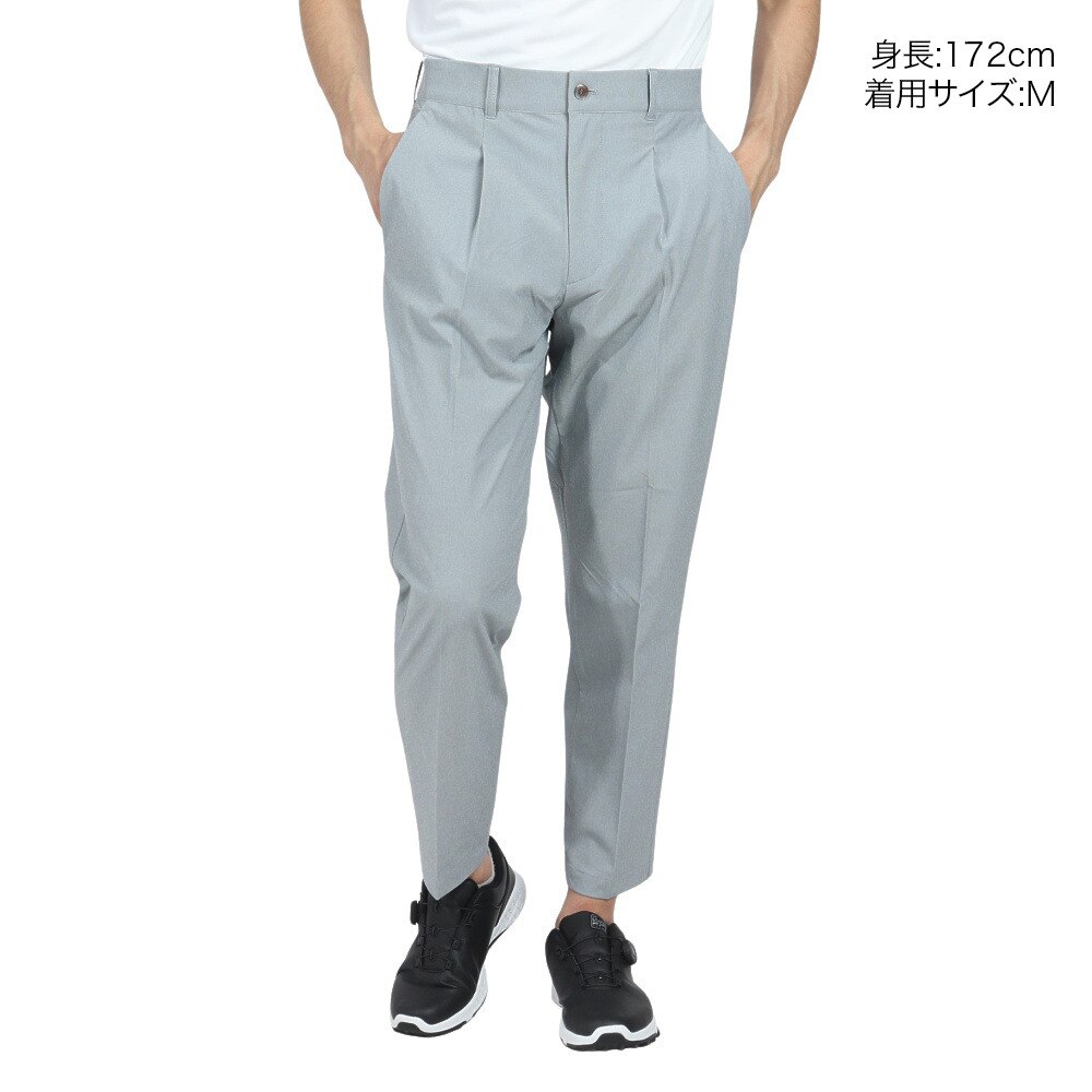 マンシングウエア（MUNSING WEAR）（メンズ）ゴルフウェア 吸汗速乾 ストレッチストライプ 9分丈パンツ MG5SLP82M NV00