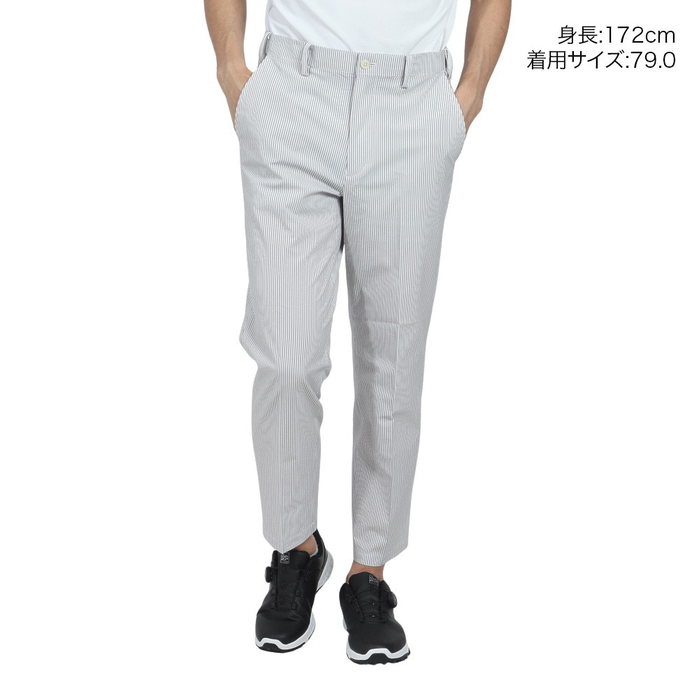 マンシングウエア（MUNSING WEAR）（メンズ）ゴルフウェア 吸汗 ウエストフリー 9分丈パンツ MG5SLP83M GY00