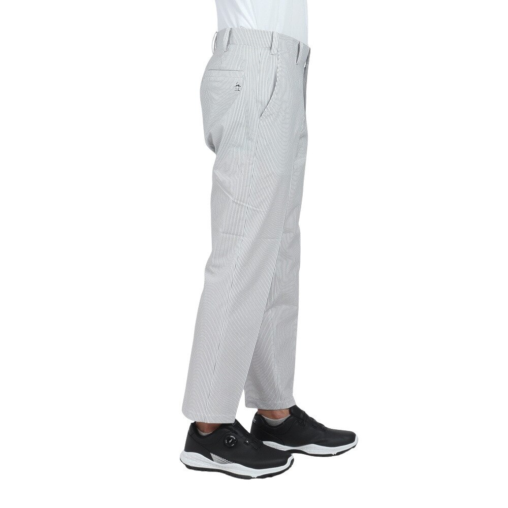 マンシングウエア（MUNSING WEAR）（メンズ）ゴルフウェア 吸汗 ウエストフリー 9分丈パンツ MG5SLP83M GY00