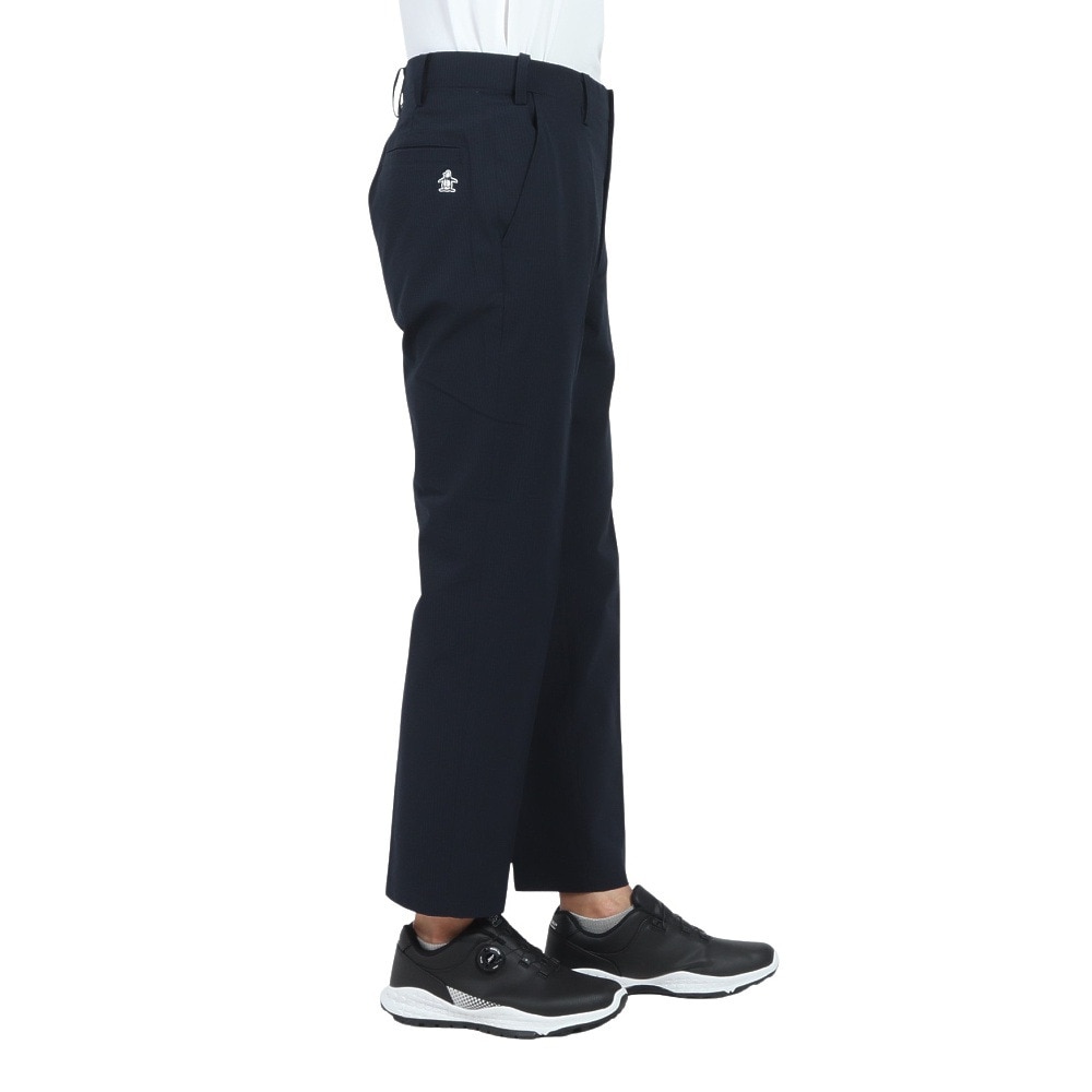 マンシングウエア（MUNSING WEAR）（メンズ）ゴルフウェア 吸汗 ウエストフリー 9分丈パンツ MG5SLP83M NVNV