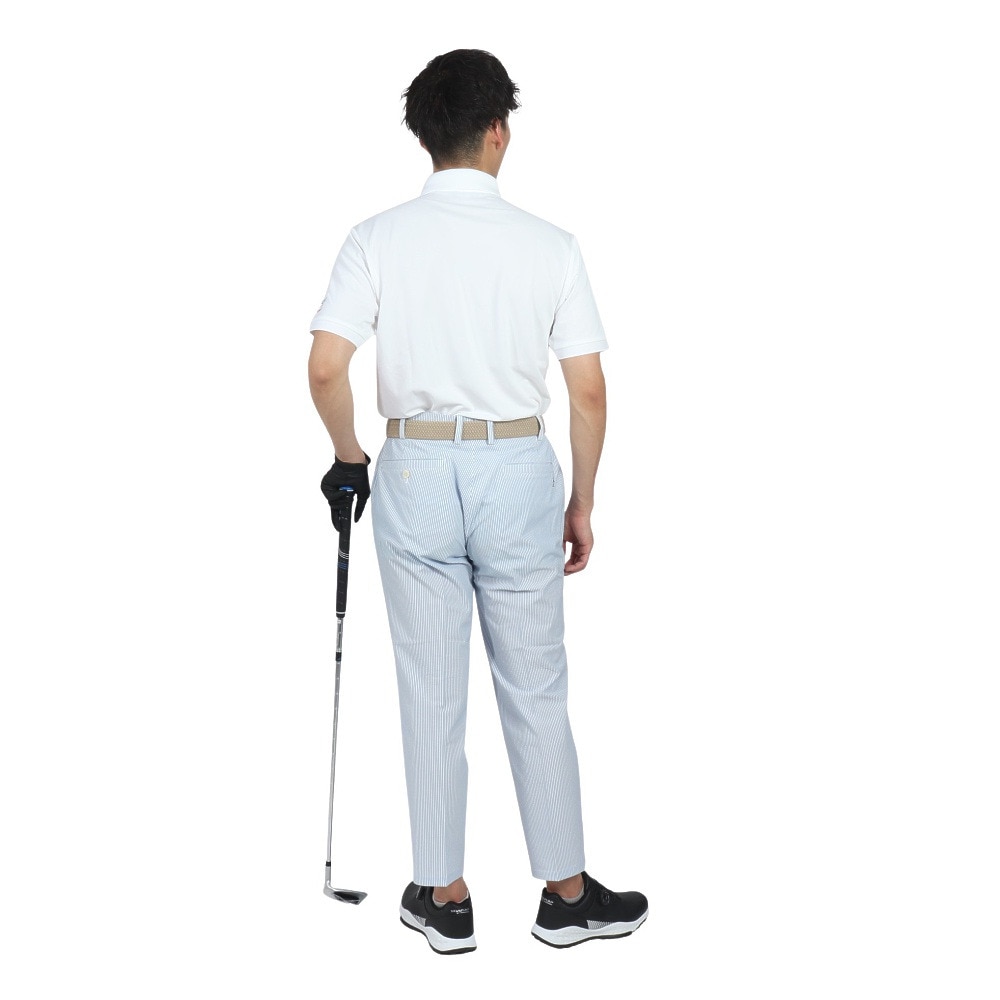 マンシングウエア（MUNSING WEAR）（メンズ）ゴルフウェア 吸汗 ウエストフリー 9分丈パンツ MG5SLP83M SA00