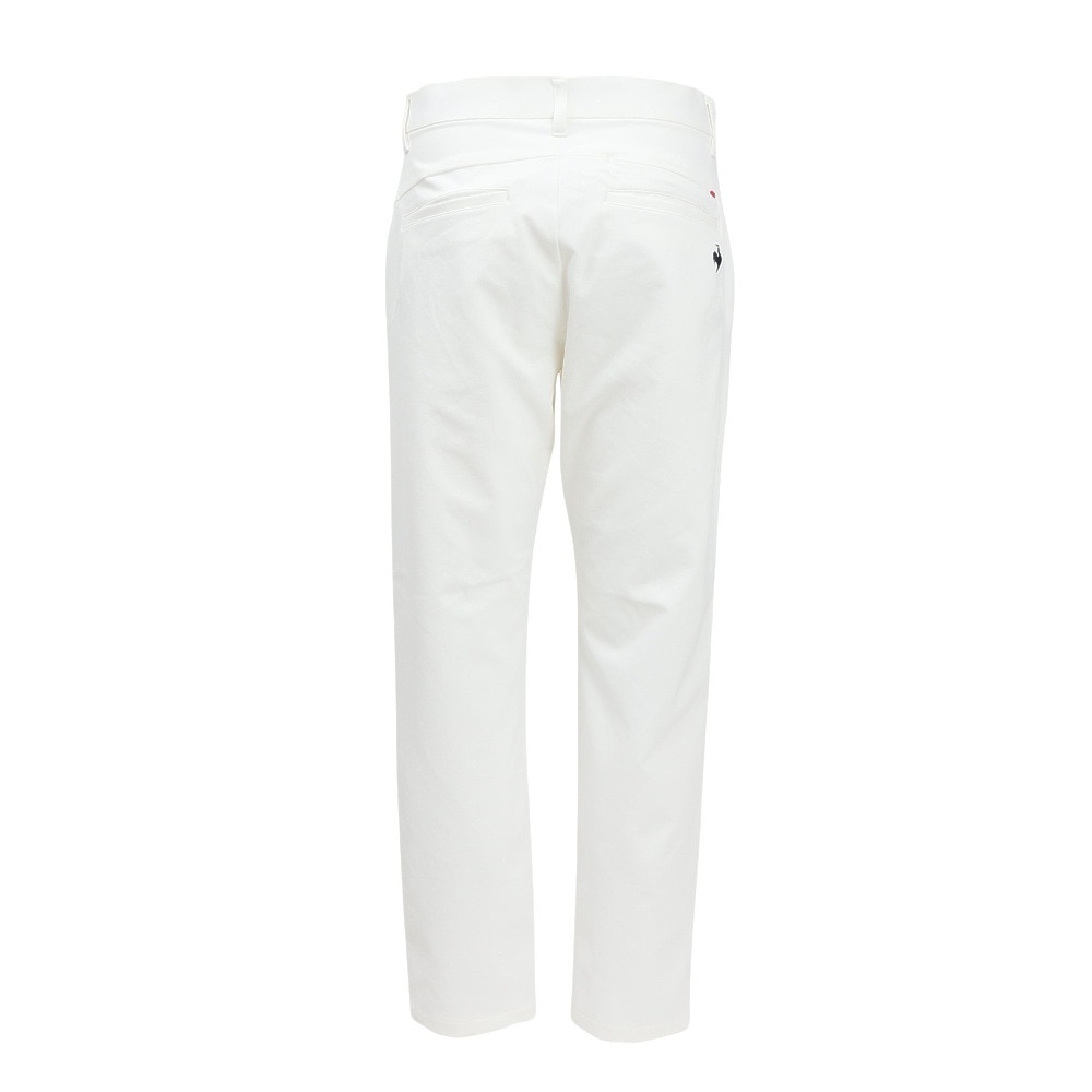 ルコックスポルティフ（lecoqsportif）（メンズ）ゴルフウェア 吸汗速乾 9分丈スラックスパンツ LG5SLP50M WH00