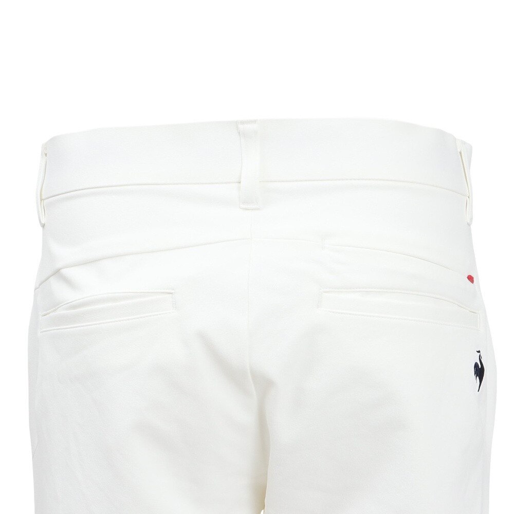 ルコックスポルティフ（lecoqsportif）（メンズ）ゴルフウェア 吸汗速乾 9分丈スラックスパンツ LG5SLP50M WH00