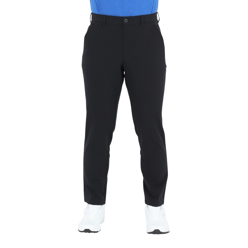 ルコックスポルティフ（lecoqsportif）（メンズ）ゴルフウェア ダイヤ柄ロングパンツ LG5SLP51M BK00