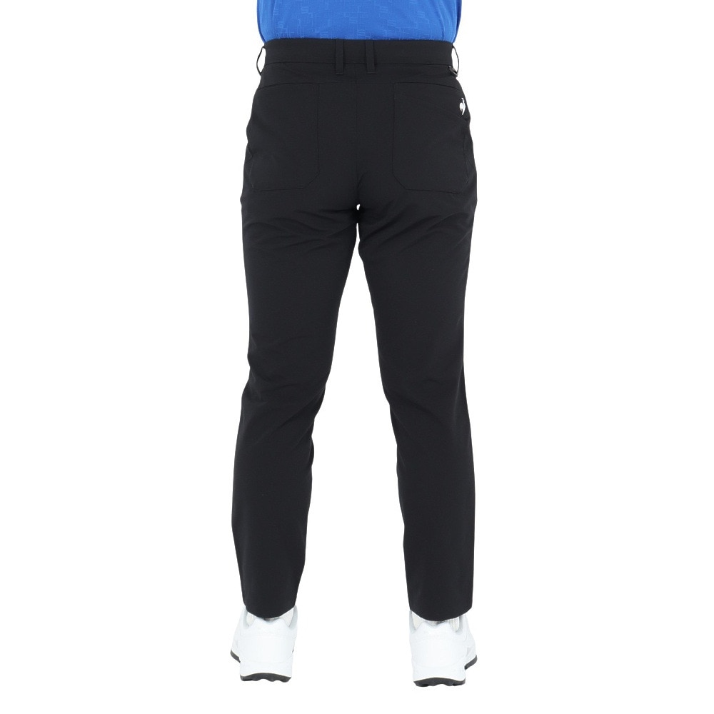 ルコックスポルティフ（lecoqsportif）（メンズ）ゴルフウェア ダイヤ柄ロングパンツ LG5SLP51M BK00