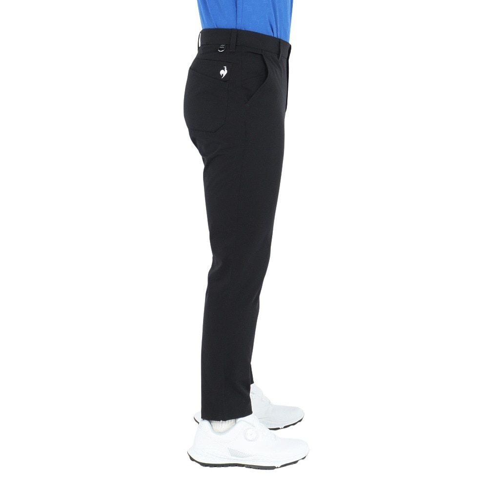 ルコックスポルティフ（lecoqsportif）（メンズ）ゴルフウェア ダイヤ柄ロングパンツ LG5SLP51M BK00